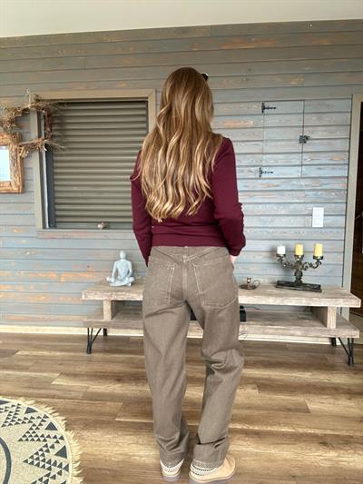 Salaş Kesim Kot Pantolon