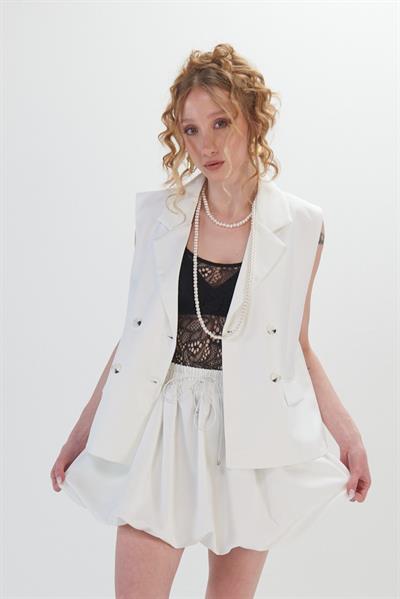 Yakalı Cep Detaylı Düz Gömlek