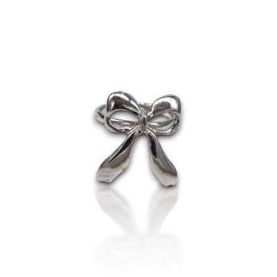 Ribbon Silver – Şıklığın Zarif Dokunuşu Ayarlanabilir Gümüş Renkli Yüzük