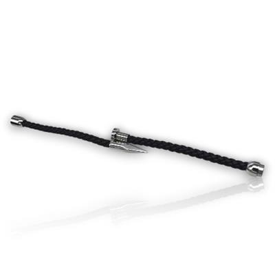 Prosida – 316L Çelik Uç Detaylı Deri Erkek Bileklik