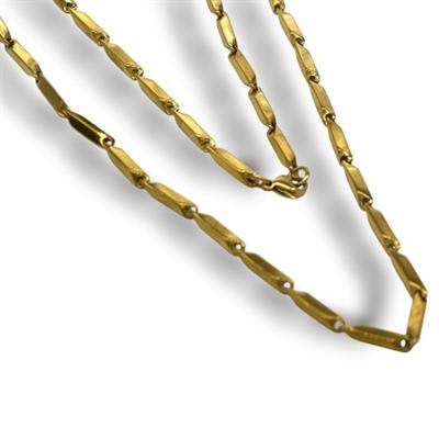 Aurum – 316L Gold Renkli Çelik Erkek Kolye