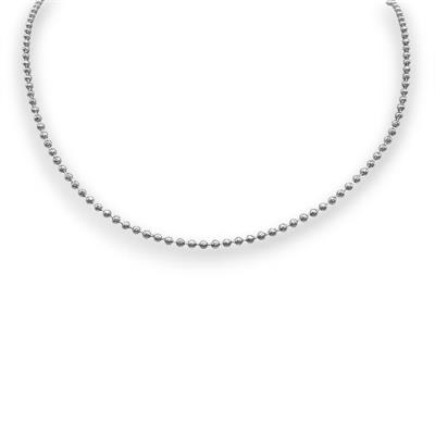 Core – 316L Çelik Gümüş Renkli Top Zincir Erkek Kolye