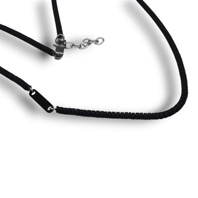 Void – 316L Çelik Siyah Boncuklu Erkek Kolye