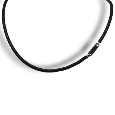 Void – 316L Çelik Siyah Boncuklu Erkek Kolye