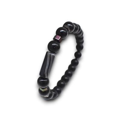 Obsidian Mix – Doğal Taş Erkek Bileklik