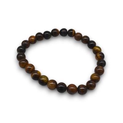 Tigerstone – Doğal Kaplan Gözü Taşlı Erkek Bileklik