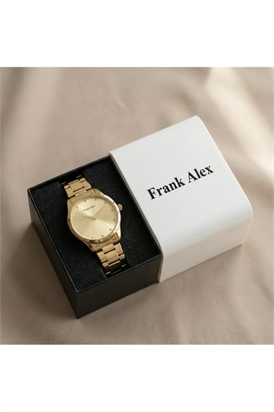 Kadın Kol Saati Gold Çelik 31-34 mm Quartz Mineral Cam