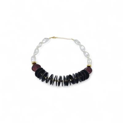 Kora – Heykelsi Formlu Modern Etnik Kolye