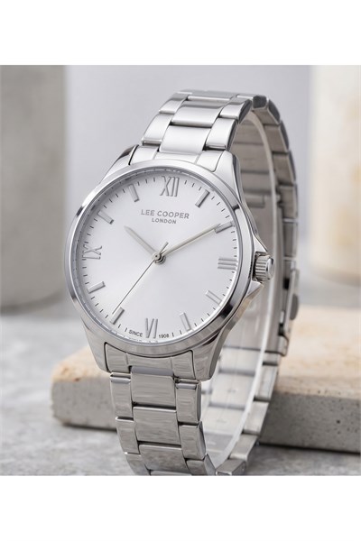London Kadın Kol Saati 36 mm Gümüş Çelik Kordon Kadran Quartz