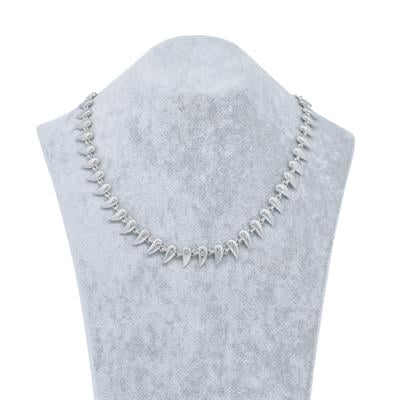 Nyra (Silver) – Çelik Koleksiyon Gümüş Renkli Gotik Form Kolye
