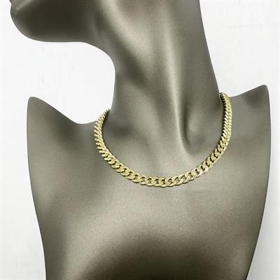 Gavero – VIP Koleksiyon 14K Altın Renginde Kuyumcu Kilitli Gurmet Kolye