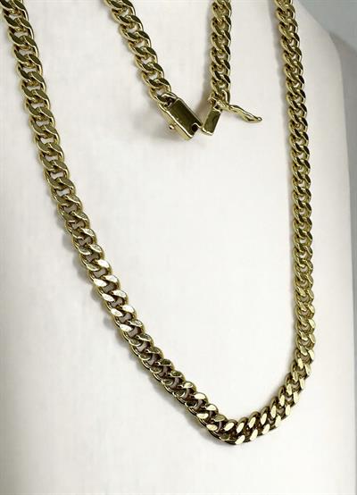 Gavero – VIP Koleksiyon 14K Altın Renginde Kuyumcu Kilitli Gurmet Kolye