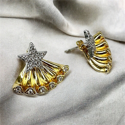 Auriel – VIP Koleksiyon Yıldız Taş Detaylı İğneli Küpe