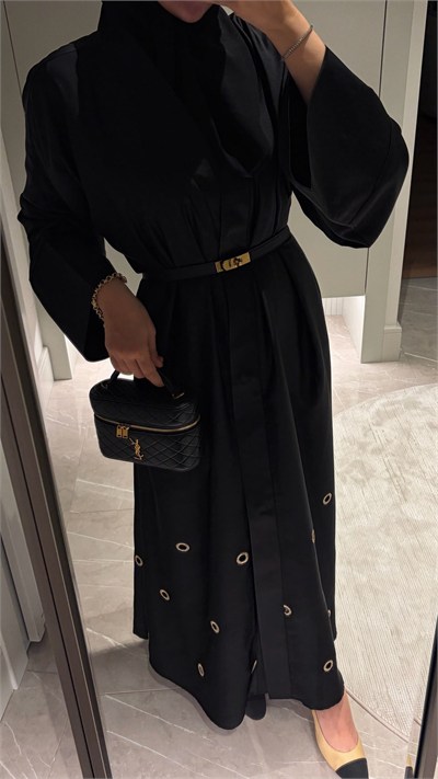 GOLD NAKIŞLI ABAYA