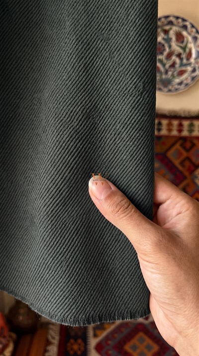 Antrasit Inox Fon Perde, Güneşlik Blackout Karartma, Salon Yatak Odası Mutfak Cam Balkon