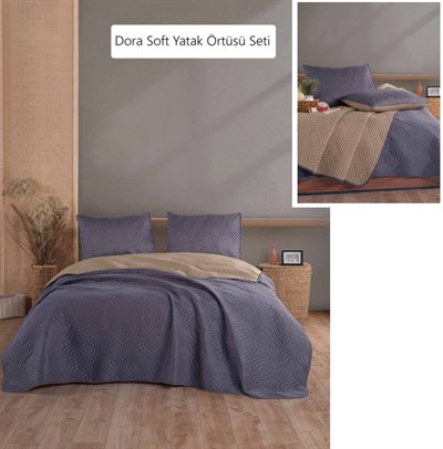 Dora Soft Yatak Örtüsü Model 2