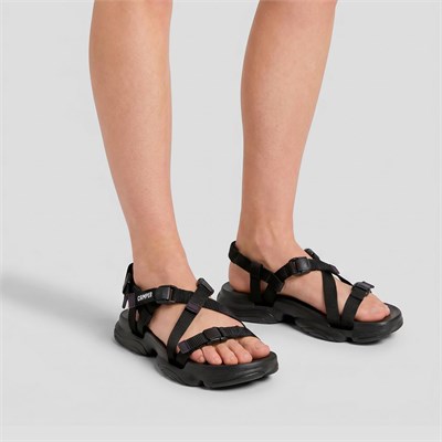 Camper Karst Sandal Siyah Kadın Sandalet CMPK201900-001 CMP.001