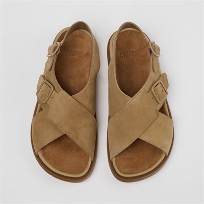 Camper Lluc Sandal Kahverengi Kadın Sandalet CMPK201880-002 CMP.020