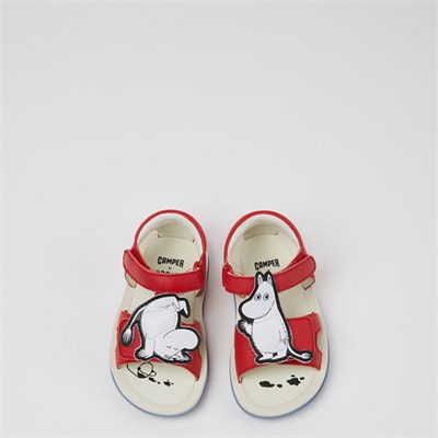 Camper TWS FW by Moomin Kırmızı Yeni Doğan Sandalet CMPK800698-001 CMP.028