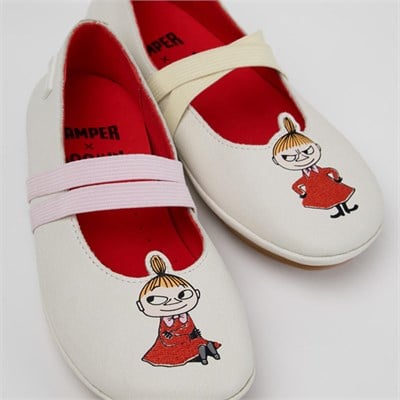 Camper TWS Kids by Moomin Beyaz Çocuk Makosen / Babet CMPK800699-001 CMP.016