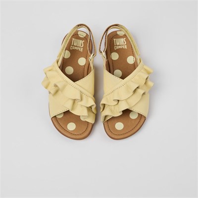 Camper TWS Kids Sarı Çocuk Sandalet CMPK800677-001 CMP.026