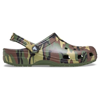 Crocs Classic Camouflage Clog Unisex Terlik CR211936 CRC.3TC