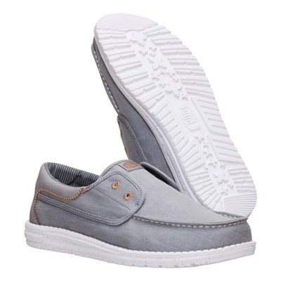 Hey Dude Wally Cru Stretch Canvas Erkek Ayakkabısı HYD.45141-HYD.1XE