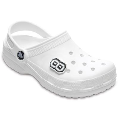 Jibbitz B W Number 8 J03012