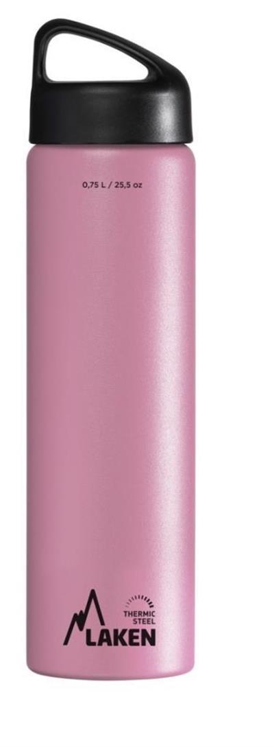 Laken Çelik 18/8 Classic Termos Şişe 0,75L - Pembe LKTA7P