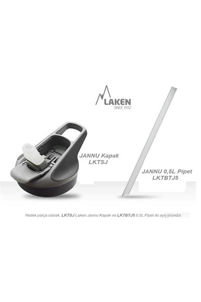 Laken Çelik 18/8 Jannu Termos Şişe 0,50L - Pembe LKTJ5P
