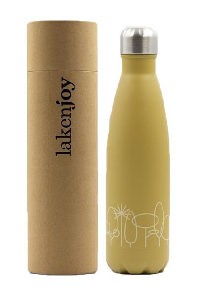 Laken Çelik 18/8 LakenJoy Termos Şişe 0,50L - Drinklife Forest LKDLJ50F