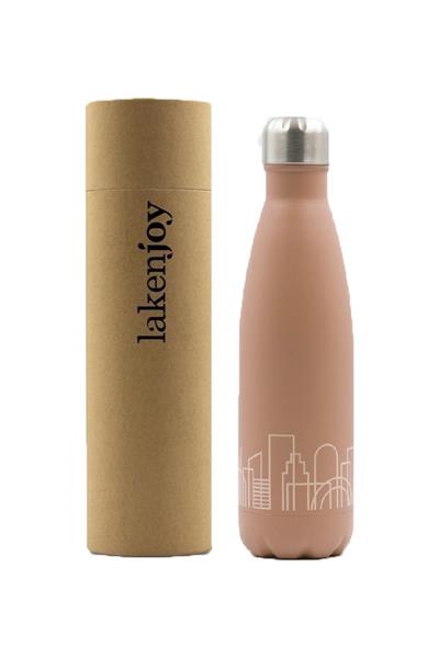 Laken Çelik 18/8 LakenJoy Termos Şişe 0,50L - Drinklife City LKDLJ50C