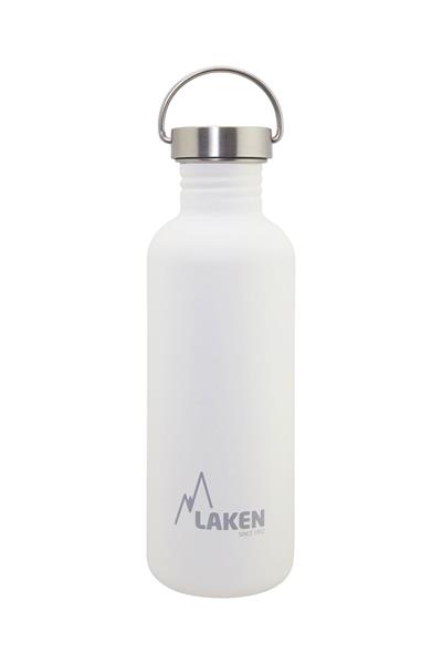 Laken Çelik 18/8 Vintage Basic Şişe 1L - Beyaz LKBSH100BL