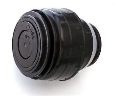 Laken Çelik Baverages Nprn Kılıflı 0.35/0.5L Termos, Basmalı İç Kapak - Siyah LKRPX002