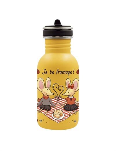 Laken  Şişe  ACERO T.FLOW 0,5L FROMAGE Paslanmaz Çelik