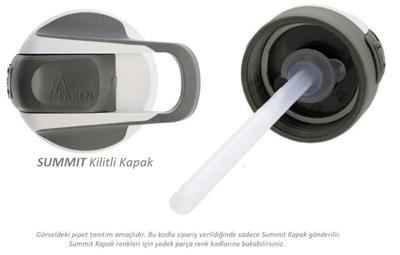 Laken Summit Şişe Y. Parça Kırmızı-Beyaz Kapak LKTSSR