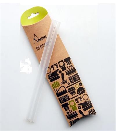 Laken Tritan 0.75L Jannu Şişe 2 Adet Pipet 215mm LKTBTRI