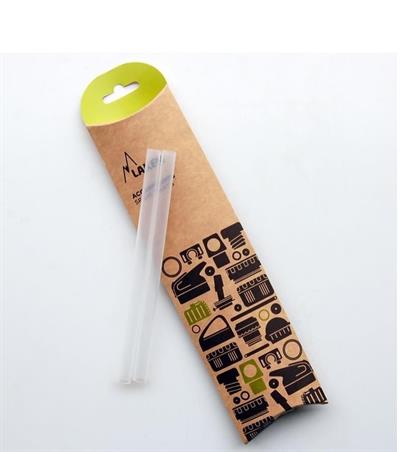 Laken Tritan 0.45L Jannu Tritan Şişe 2 Adet Pipet 120mm LKTBTR4