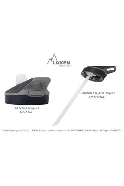 Laken Tritan Jannu Şişe 0,45L - Granit LKTN4G