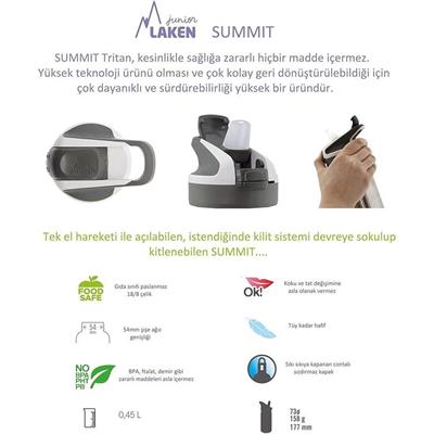 Laken Tritan Summit Şişe 0,45L - Eguzkitan
