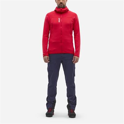 Millet FUSION GRID Kapşonlu T.Fermuar POLARTEC® POWERGRID Erkek Ceket MIV9024 0335