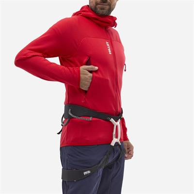 Millet FUSION GRID Kapşonlu T.Fermuar POLARTEC® POWERGRID Erkek Ceket MIV9024 0335