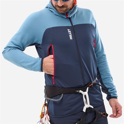 Millet FUSION GRID Kapşonlu T.Fermuar POLARTEC® POWERGRID Erkek Ceket MIV9024 N9302