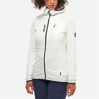 Millet T ICON GRID Kapşonlu Polar Ceket Kadın MIV10774 N8014
