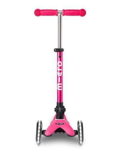 Mini Micro  DELUXE FOLDABLE LED PINK Çocuk Scooter MCR.MMD197