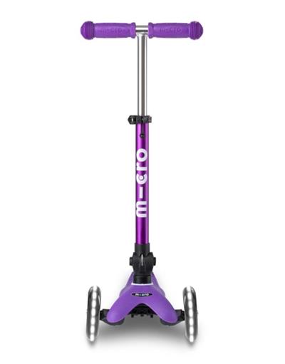 Mini Micro  DELUXE FOLDABLE LED PURPLE Çocuk Scooter MCR.MMD199
