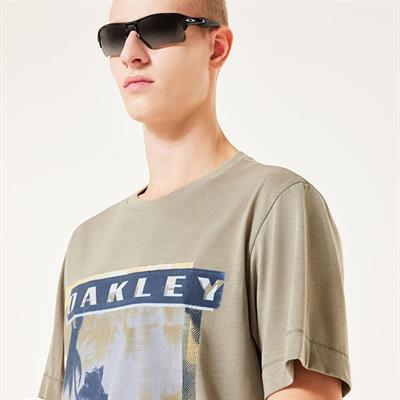 Oakley BOULDER GREEN Erkek Tişört OAK.FOA406853-OAK.7C9