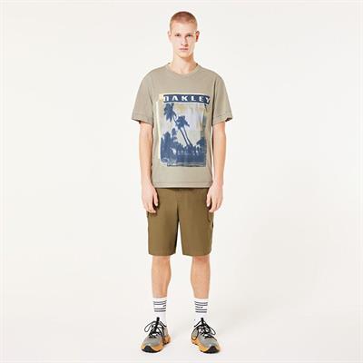 Oakley BOULDER GREEN Erkek Tişört OAK.FOA406853-OAK.7C9