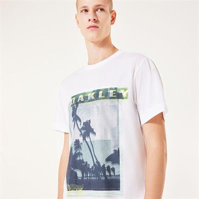 Oakley White Erkek Tişört OAK.FOA406853-OAK.100-S1