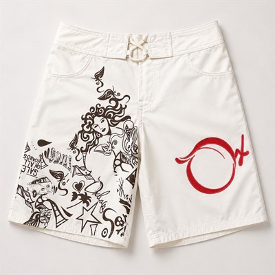 Oxbow Bombay Boardshort Mı Cuısse Serıgra E8Bombay E8BOMBAY C71